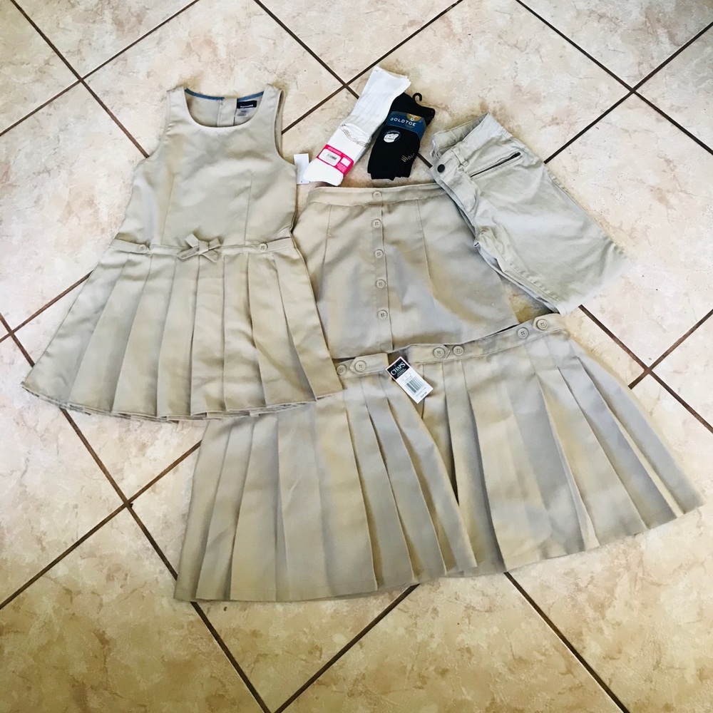 Girl size 10-12 uniforms